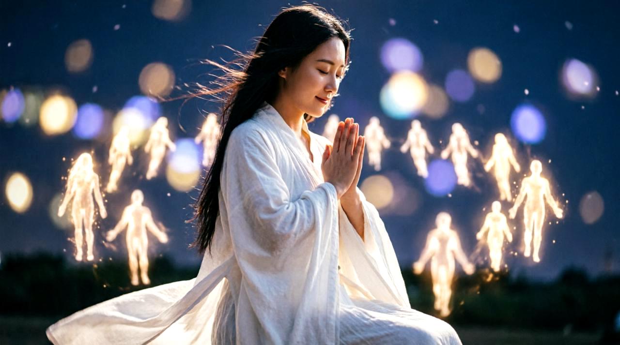 自分の気持ちを大切にして前向きになる女性のイメージ