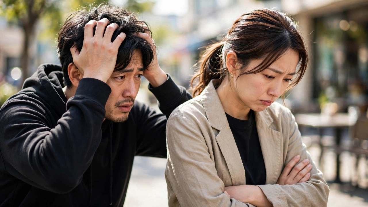 朝日を浴びて前を向く女性の穏やかな横顔