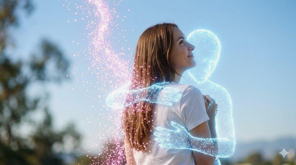 自分磨きをして明るく前向きになる女性のイメージ