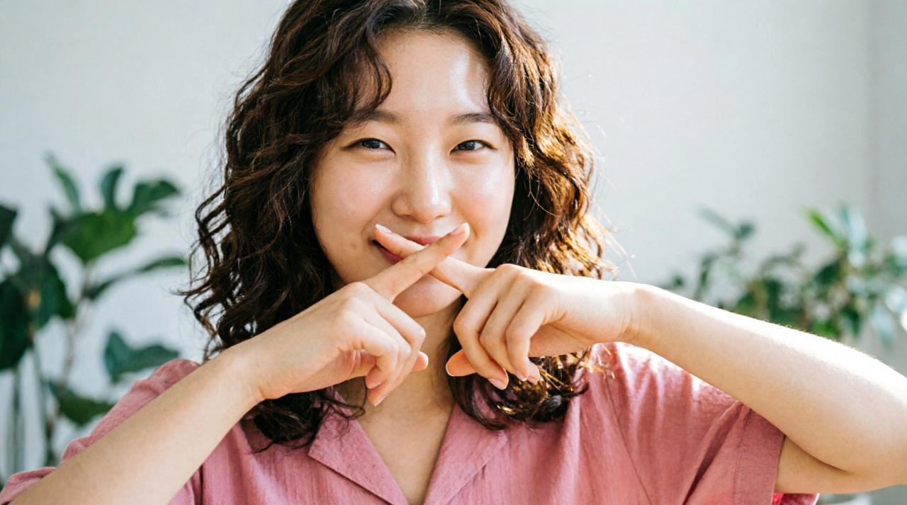境界線を守ることで健全な関係を築く希望に満ちた女性の笑顔のイメージ