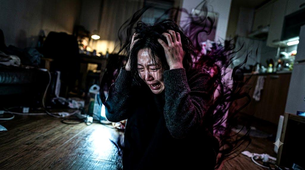 会計後に少し寂しそうな彼女の表情