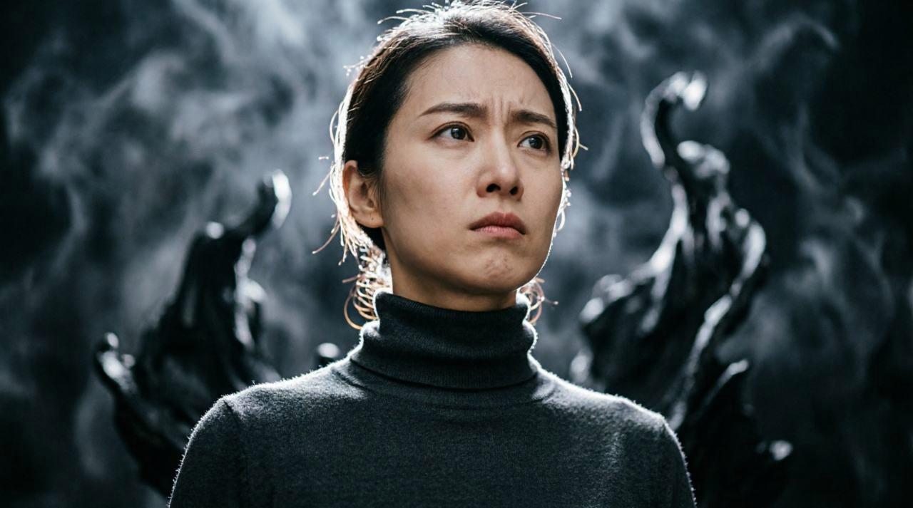 距離感や視線などの非言語コミュニケーションで優しく伝える女性