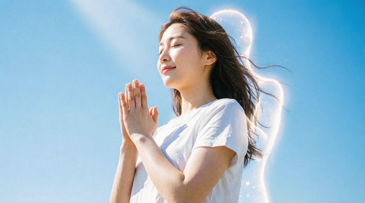 身長差のある彼と手を繋ぎ、幸せそうに歩く女性、愛おしい二人の後ろ姿