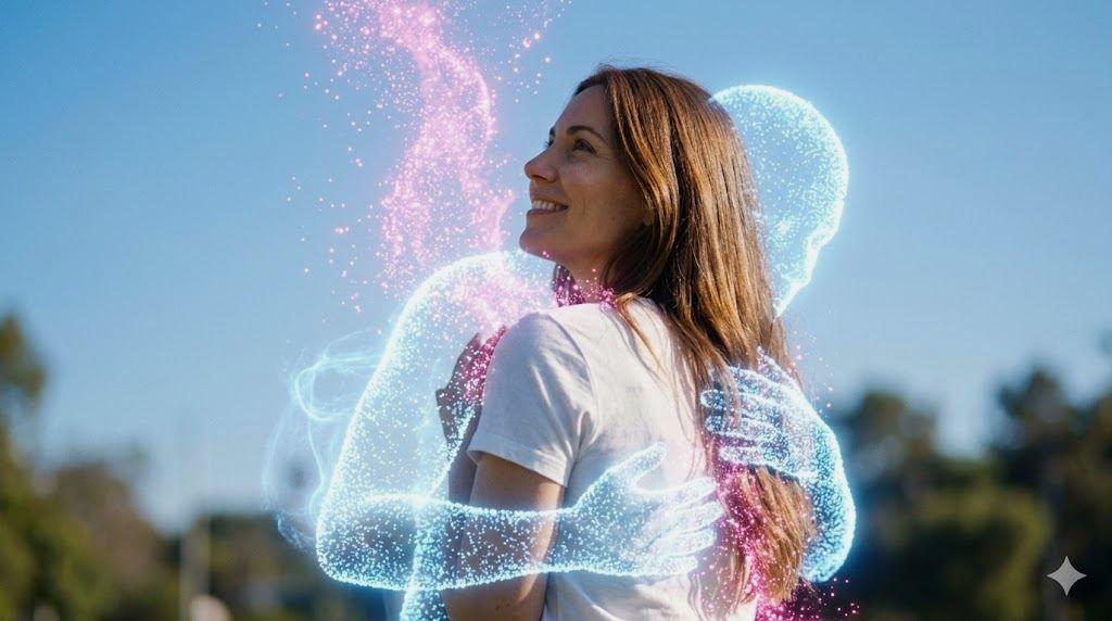 体型だけに頼らず、やわらかな魅力を育てる女性のイメージ