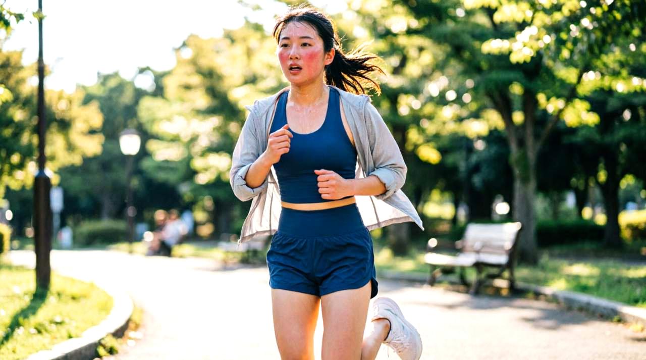 肩を揉まれそうになりながらも「今日はちょっと疲れていて」と伝える女性