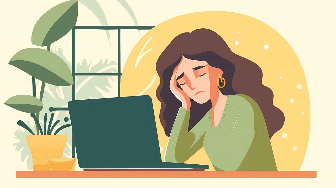 職場で安全に立ち回るため周囲との距離感を整える女性のイメージ