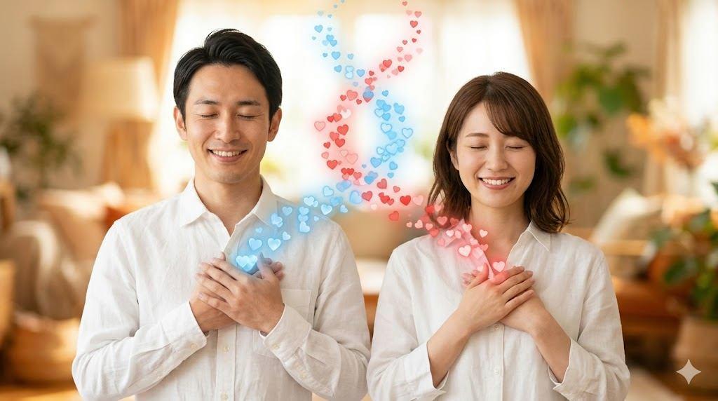 会話中に仕草とボディタッチで彼の心を掴む女性