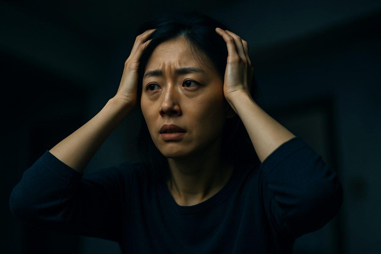 本を読みながら考え込む女性。恋愛心理学を学ぶイメージ