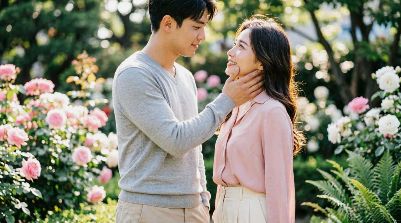 年下男性が話しやすいと感じる優しい会話をする女性のイメージ