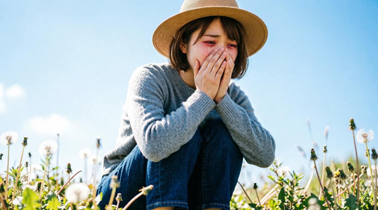 鏡を見ながら自分の魅力を考える女性