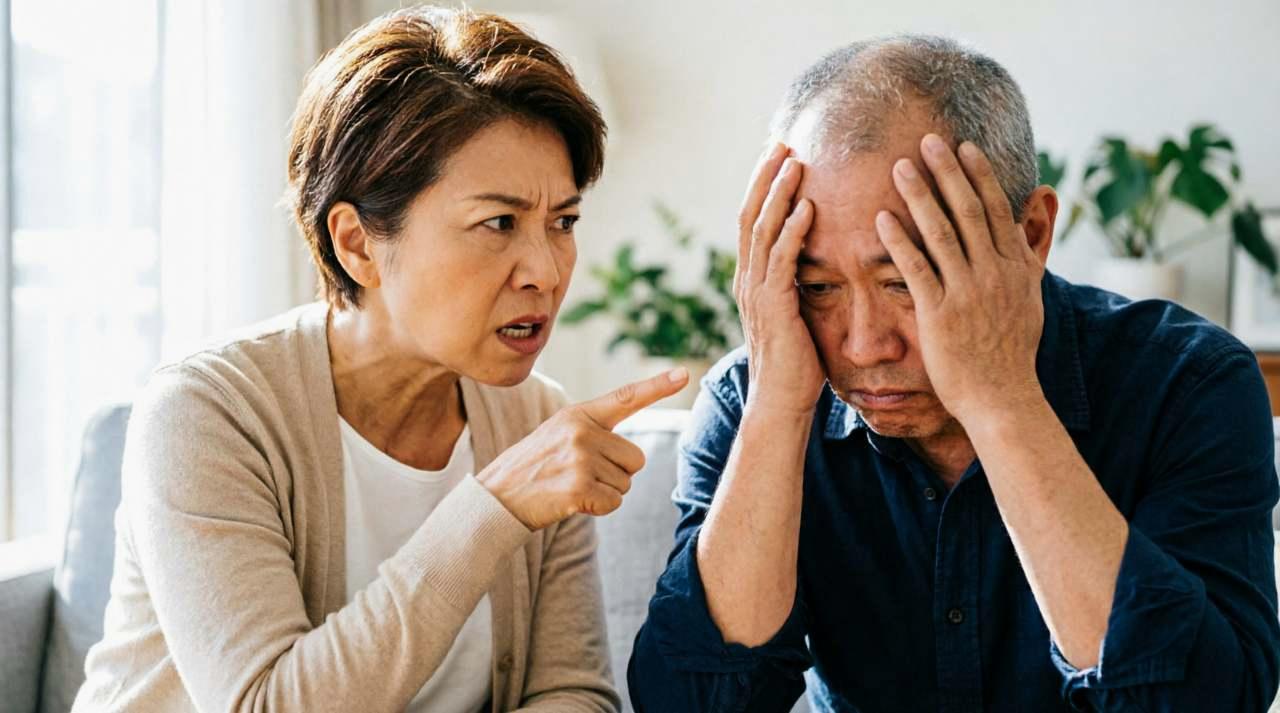 職場で触れてくる男性の恋愛感情や親しみなど複雑な心理を表すイメージ