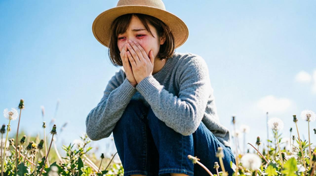 不快な接触に悩み距離を取ろうとする女性のイメージ