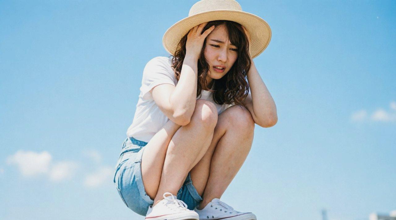 拒否を伝えても続く上司のボディタッチに悩む女性