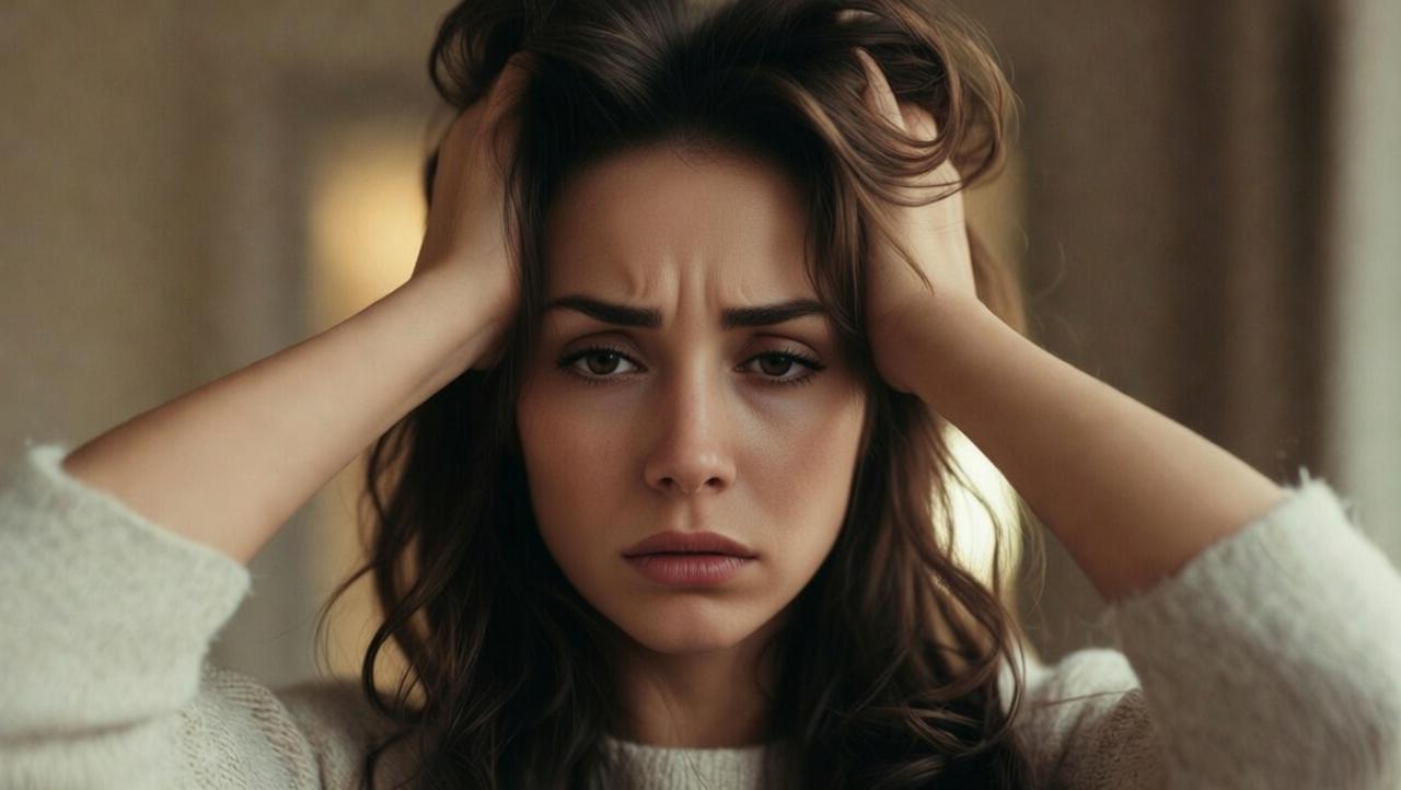 指を組んで考え込む男性のシルエット。既婚者だと隠す男性の心理を解説するイメージ