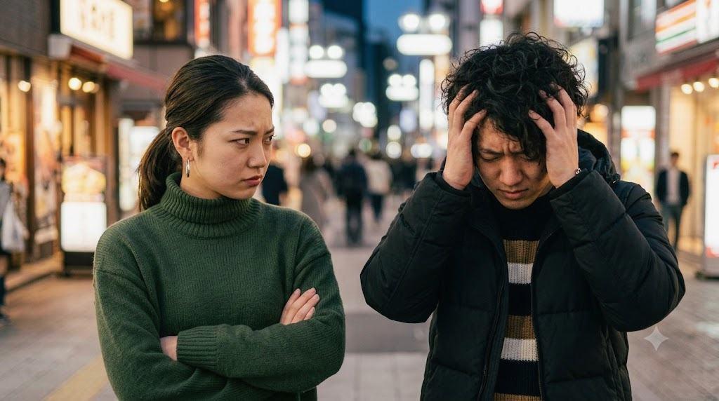 凛とした姿勢で前に歩く、自信にあふれた女性のシルエットと後ろ姿
