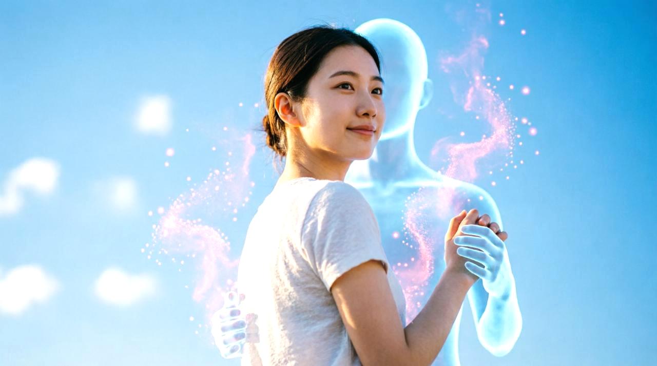 好意のある女性へ自然に優しく接する男性のイメージ