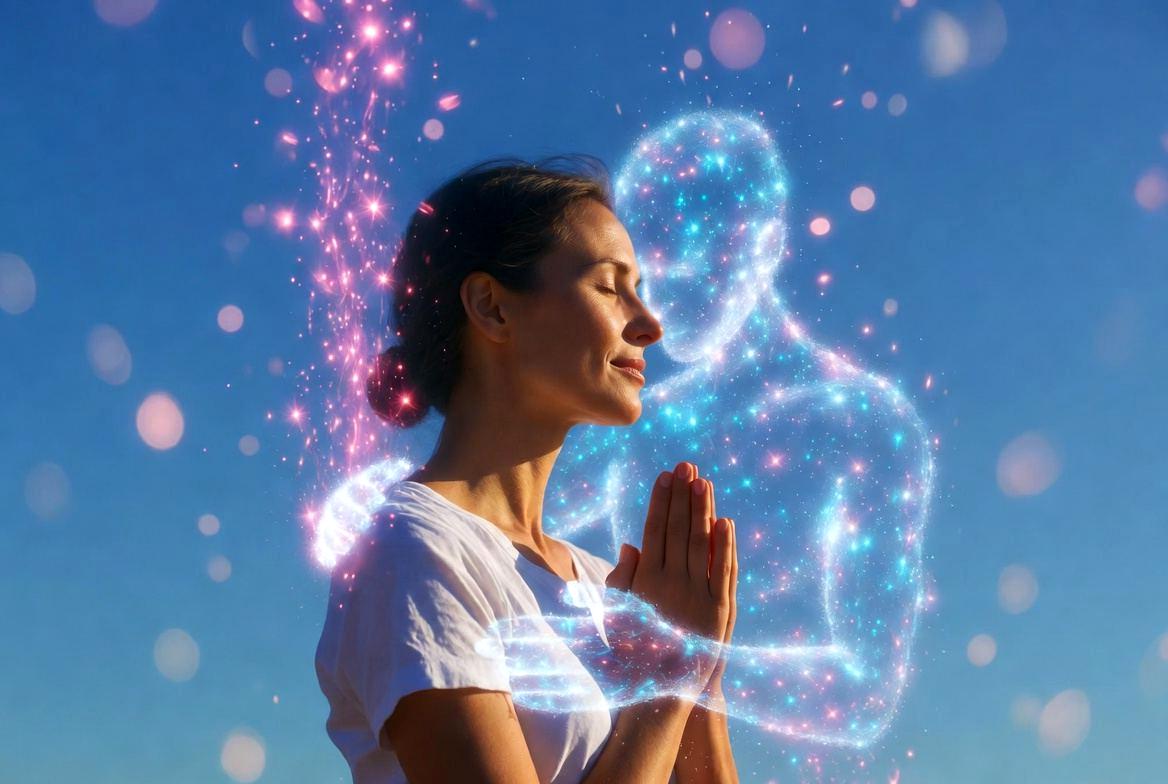 晴れた空の下で、程よい距離を保ちながら笑顔で歩く男女の後ろ姿