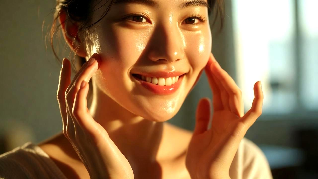 美容習慣によって自信を手に入れた女性の姿