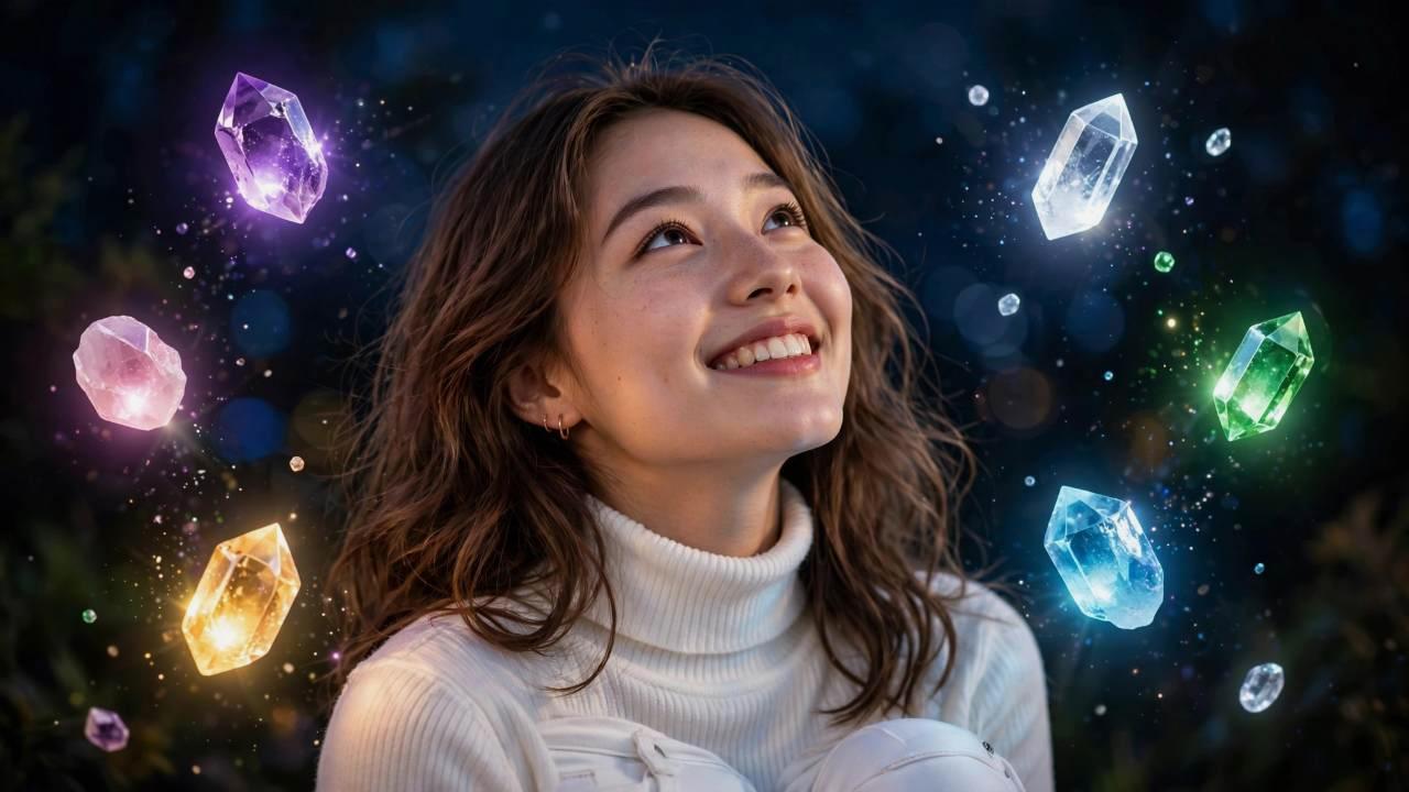 趣味のヨガスタジオでリラックスして笑顔を見せる女性