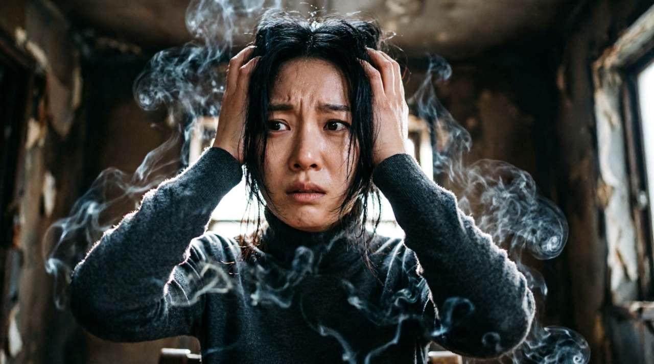 自分の気持ちを大切にしながら職場で冷静に自分を守る女性のイメージ