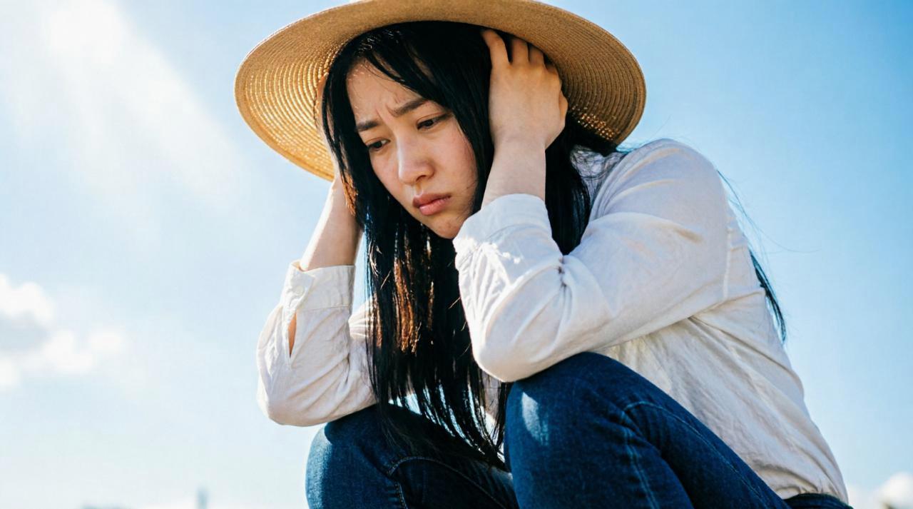 職場での対応に迷う女性と注意点を示すイメージ