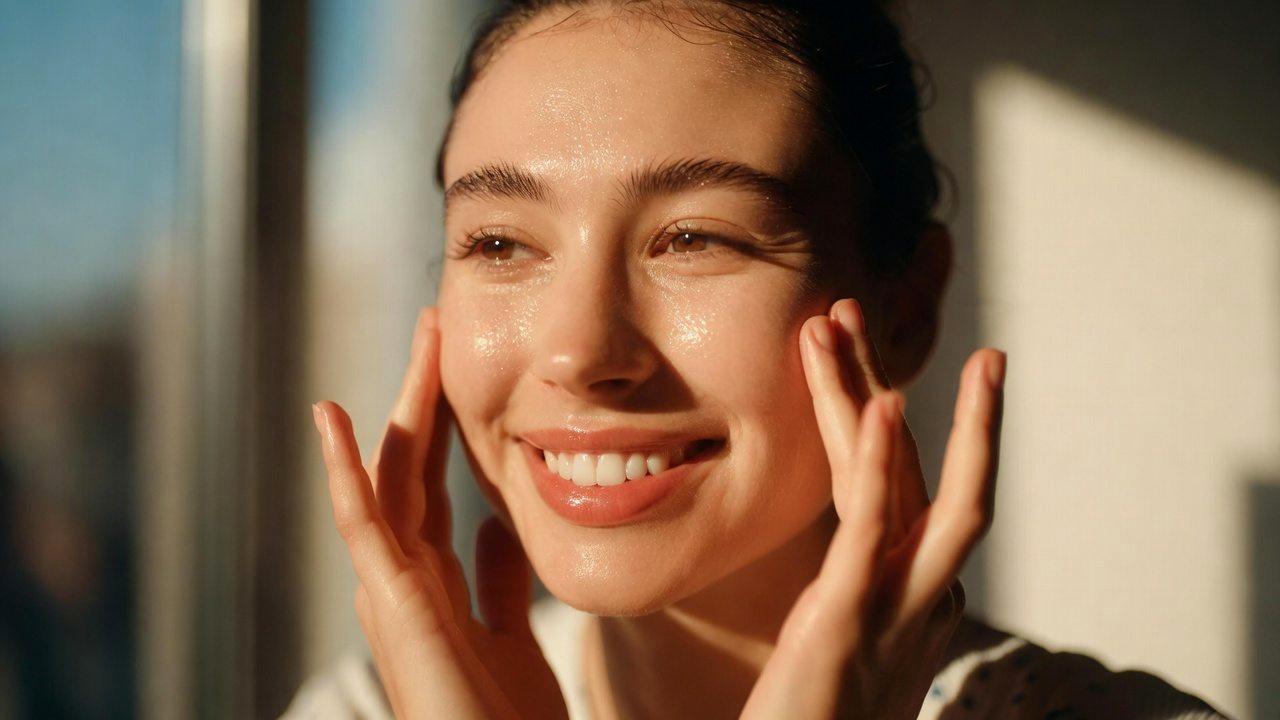 10代の女の子がナチュラルメイクをするイメージ