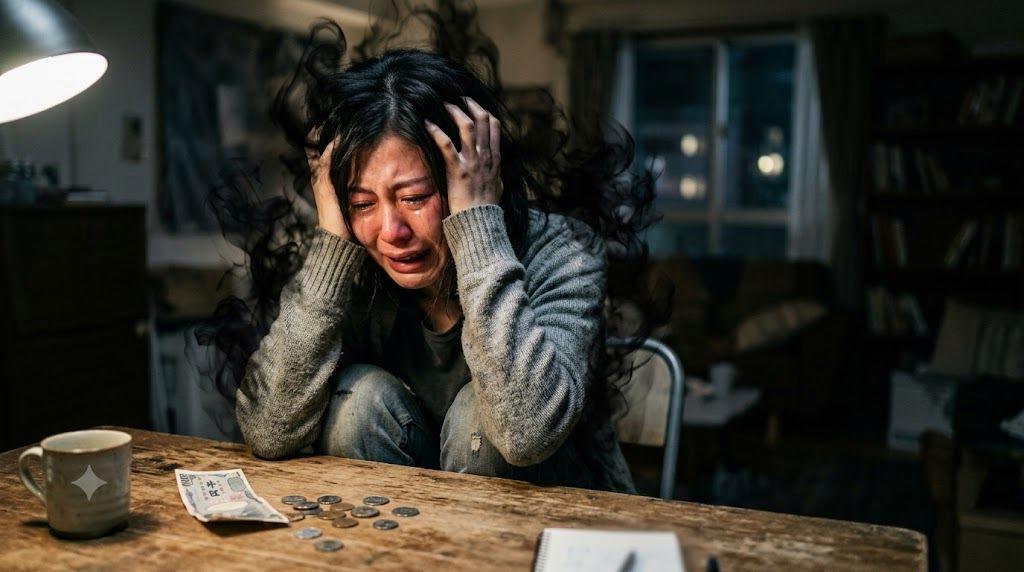 バイト先での恋愛に悩む女性の背中を優しく見守る写真