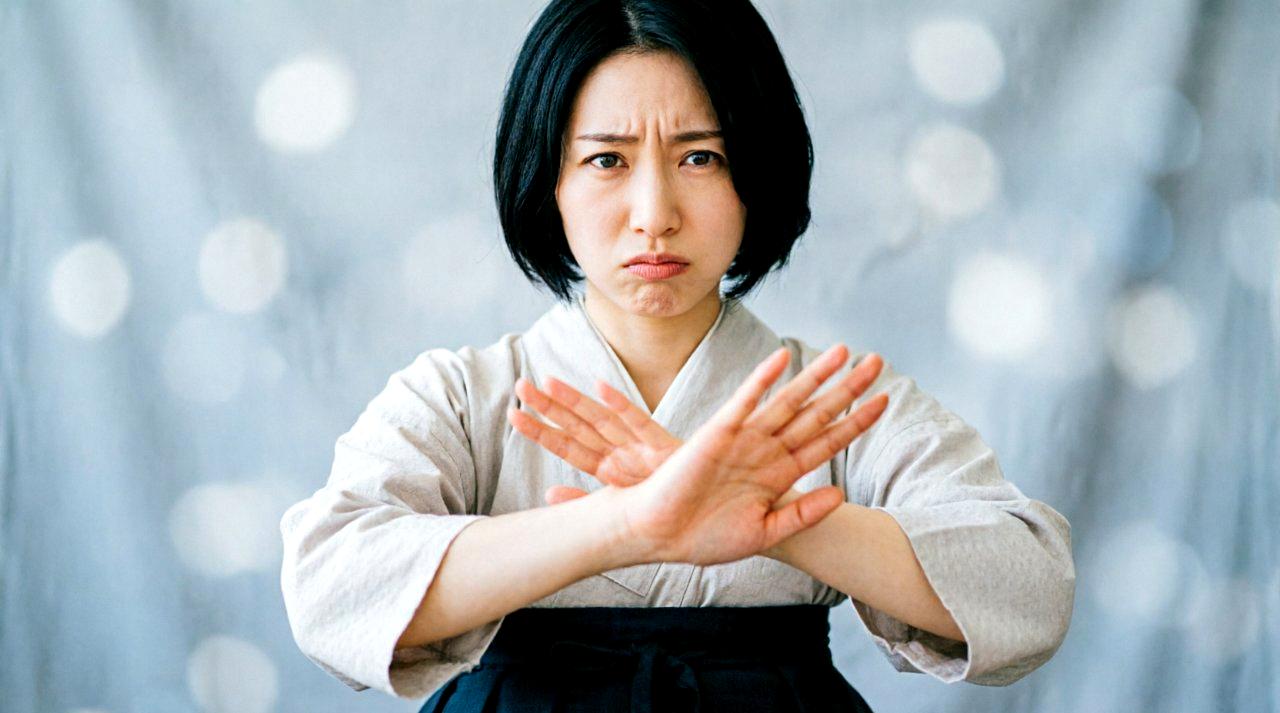 職場で毅然とした態度を取り自分の身を守る女性